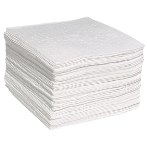 White Oil Only Spill Pads